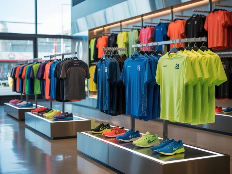 sportska prodavnica sa stvarima